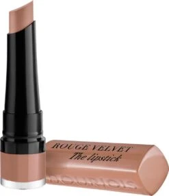 Bourjois Rouge Velvet Lippenstift - 001 Hey Nude! -Mode Cosmetica Lipmake-Upwinkel 1036x1200 25