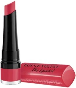 Bourjois Rouge Velvet Lippenstift - 004 Hip Hip Pink -Mode Cosmetica Lipmake-Upwinkel 1039x1200 4