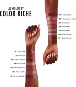 L’Oréal Paris Lippenstift Color Riche Satin - 142 Bonjour Bastille Paars -Mode Cosmetica Lipmake-Upwinkel 1053x1200