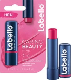 Labello Lippenbalsem Caring Beauty Pink -Mode Cosmetica Lipmake-Upwinkel 1057x1200 3