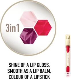 Max Factor Honey Lacquer Lipgloss - 025 Floral Ruby -Mode Cosmetica Lipmake-Upwinkel 1078x1200