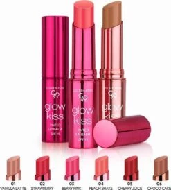 Golden Rose Glow Kiss Tinted Lip Balm PEACH SHAKE NO: 04 Met Hyaluronzuur, Vitamine E En SPF15 -Mode Cosmetica Lipmake-Upwinkel 1081x1200