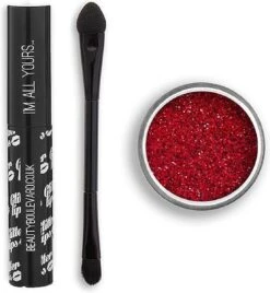 Beauty Blvd Glitter Lips Ruby Slippers 3 Piece Gift Set: Gloss Bond 3.5ml - Glitter 3g - Lip Brush -Mode Cosmetica Lipmake-Upwinkel 1108x1200 6