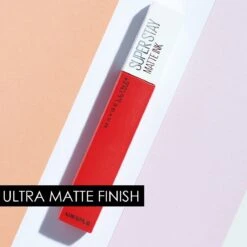 Maybelline Superstay Matte Ink Lippenstift - 40 Believer -Mode Cosmetica Lipmake-Upwinkel 1198x1200 13