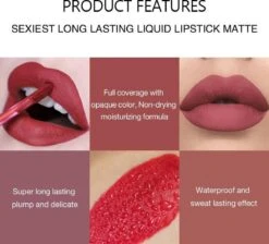 HANDAIYAN® | Liquid Lipsticks | Set Van 6 | Matte Lippenstift | Vloeibare Lippenstift | Waterproof | Make Up Set | Geschenkset | Giftset | Lipstick | Lippenstift | Lipgloss | Lip Gloss -Mode Cosmetica Lipmake-Upwinkel 1200x1087 1