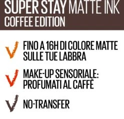 Maybelline SuperStay Matte Ink Lipstick - 260 Hazelnut Hypnotizer - Nude Lippenstift - 5 Ml -Mode Cosmetica Lipmake-Upwinkel 1200x1157 3