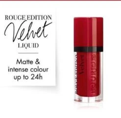 Bourjois Lippenstift Rouge édition Velvet Bourjois - 15 Red -Mode Cosmetica Lipmake-Upwinkel 1200x1170 15