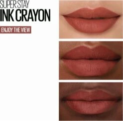 Maybelline SuperStay Ink Crayon Matte Lipstick - 20 Enjoy The View -Mode Cosmetica Lipmake-Upwinkel 1200x1176
