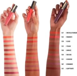 L’Oréal Paris Rouge Signature Lippenstift - 132 I Radiate - Roze - Matte Vloeibare Lipstick -Mode Cosmetica Lipmake-Upwinkel 1200x1179 3