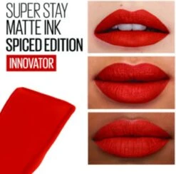 Maybelline SuperStay Matte Ink Lippenstift - 330 Innovator - 5 Ml -Mode Cosmetica Lipmake-Upwinkel 1200x1185