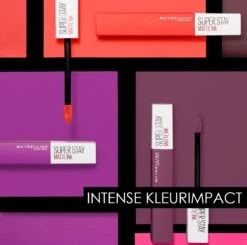 Maybelline Superstay Matte Ink Lippenstift - 40 Believer -Mode Cosmetica Lipmake-Upwinkel 1200x1188