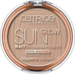 Catrice - Sun Glow (Matt Bronzing Powder) 9.5 G 030 Medium Bronze - -Mode Cosmetica Lipmake-Upwinkel 1200x1196