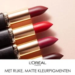 L'Oréal Paris Color Riche Matte Lippenstift - 344 Retro Red -Mode Cosmetica Lipmake-Upwinkel 1200x1198 13