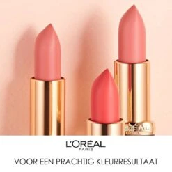 L'Oréal Paris Color Riche Matte Lippenstift - 103 Rose Clutch - Blush In A Rush -Mode Cosmetica Lipmake-Upwinkel 1200x1198 7