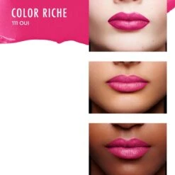 L’Oréal Paris Lippenstift Color Riche Satin - 111 Oui Roze -Mode Cosmetica Lipmake-Upwinkel 1200x1200 525