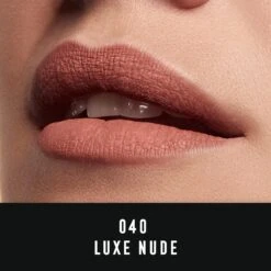 Max Factor Lipfinity Velvet Matte Lippenstift - 040 Luxe Nude Nude -Mode Cosmetica Lipmake-Upwinkel 1200x1200 605