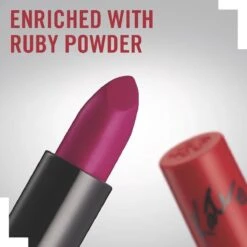 Rimmel London Lasting Matte Finish Lippenstift - 107 Burgundy-Wine -Mode Cosmetica Lipmake-Upwinkel 1200x1200 623