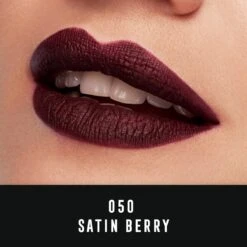 Max Factor Lipfinity Velvet Matte Lippenstift - 050 Satin Berry Rood -Mode Cosmetica Lipmake-Upwinkel 1200x1200 686