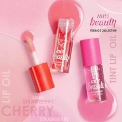 Golden Rose MISS BEAUTY STRAWBERRY TINT LIP OIL Super Zachte Lip Olie Voor Als Verzorging Of Over Je Lippenstift -Mode Cosmetica Lipmake-Upwinkel 1200x1200 85