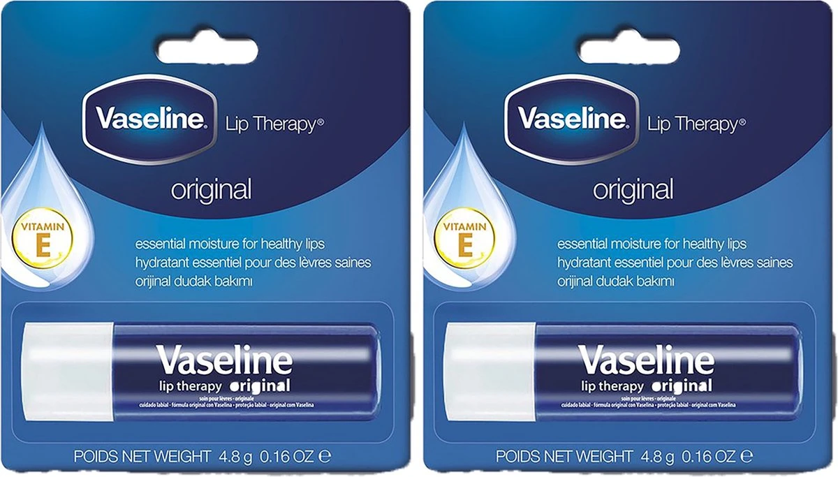 Vaseline® Vaseline Original Lippenbalsem Transparant 2x4 G 3 Vaseline® Vaseline Original Lippenbalsem Transparant 2x4 G
