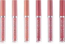 Set Van 6 X Matte Lip Gloss Nude | Lipgloss Matte Set | Waterproof | Nude Kleuren -Mode Cosmetica Lipmake-Upwinkel 1200x820