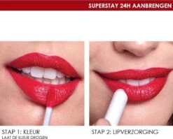 Maybelline Superstay 24h Lippenstift - 820 Berry -Mode Cosmetica Lipmake-Upwinkel 1200x966