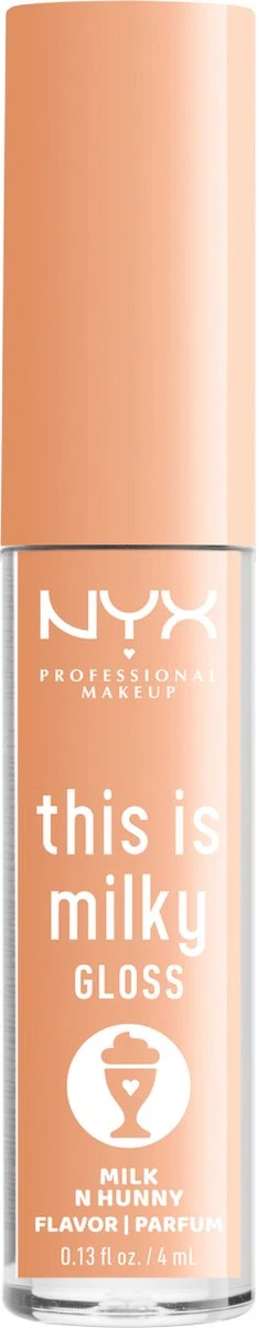 NYX Professional Makeup This Is Milky Gloss - TIMG17 Milk N Hunny - Lipgloss - 4 Ml