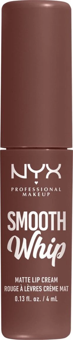 NYX Professional Makeup - Smooth Whip Matte Lip Cream Thread Count - Vloeibare Lippenstift - 4ML -Mode Cosmetica Lipmake-Upwinkel 258x1200