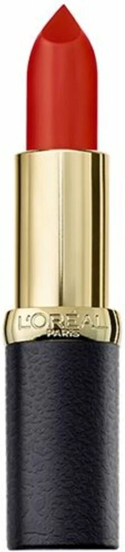 L'Oréal Paris Color Riche Matte Lippenstift - 348 Brick Vintage -Mode Cosmetica Lipmake-Upwinkel 272x1200 3