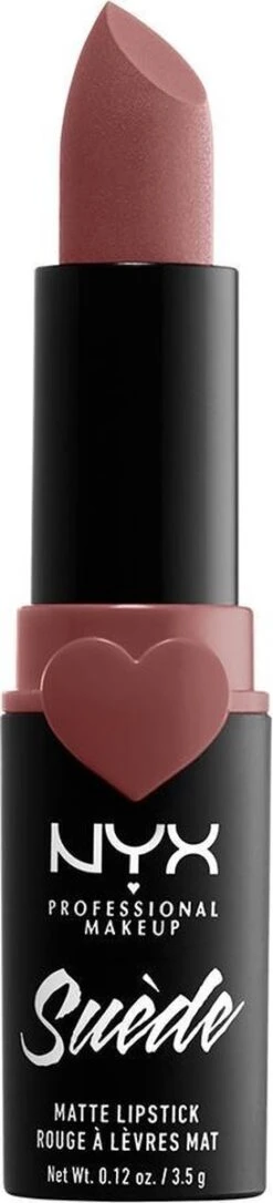 NYX Professional Makeup Suede Matte Lipstick - Brunch Me SDMLS05 - Lippenstift - 3,5 Gr -Mode Cosmetica Lipmake-Upwinkel 273x1200