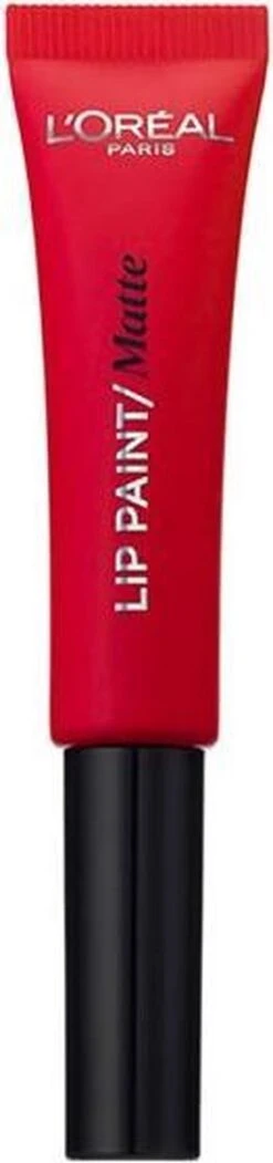 L'Oréal Paris Infallible Lip Paint Matte Lippenstift - 204 Red Actually -Mode Cosmetica Lipmake-Upwinkel 282x1200 4