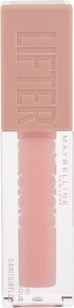 Maybelline Lifter Lipgloss - 002 Ice (met Hyaluronic Acid) -Mode Cosmetica Lipmake-Upwinkel 290x1200