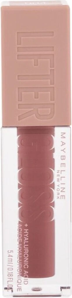 Maybelline Lifter Lipgloss - 004 Silk (met Hyaluronic Acid) -Mode Cosmetica Lipmake-Upwinkel 291x1200 1