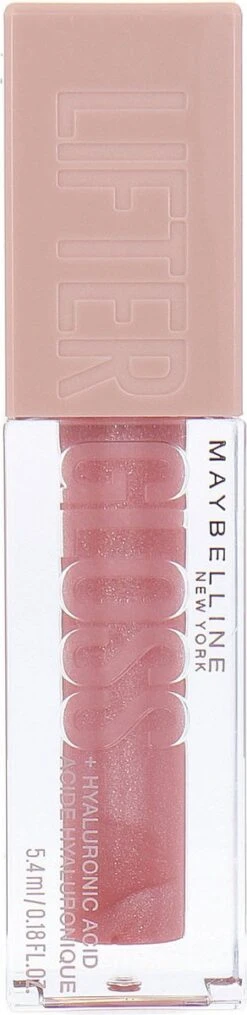 Maybelline New York - Lifter Gloss Lipgloss - 3 Moon - Roze - Glanzende Lipgloss - 5.4ml -Mode Cosmetica Lipmake-Upwinkel 292x1200