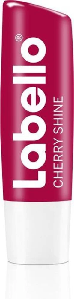 Labello Cherry Shine Lippenbalsem - 4 Balsems -Mode Cosmetica Lipmake-Upwinkel 300x1200 13