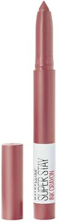 Maybelline SuperStay Ink Crayon Matte Lippenstift - 15 Lead The Way -Mode Cosmetica Lipmake-Upwinkel 315x1200 2