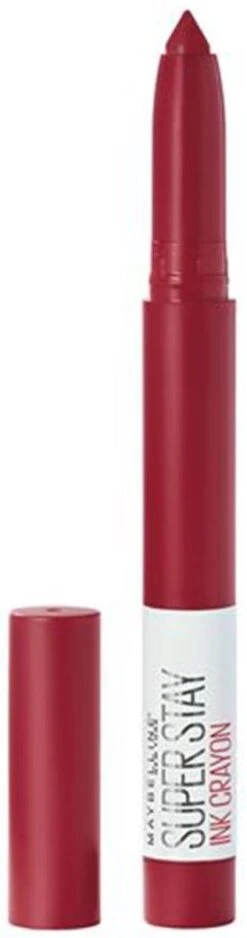 Maybelline SuperStay Ink Crayon Matte Lippenstift - 50 Own Your Empire - Rood - 14 Gr -Mode Cosmetica Lipmake-Upwinkel 316x1200