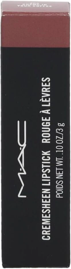 MAC Cosmetics Cremesheen - Lippenstift - Creme In Your Coffee -Mode Cosmetica Lipmake-Upwinkel 318x1200