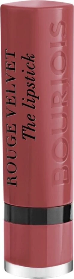 Bourjois Rouge Velvet The Lipstick Lippenstift - 33 Rose Water -Mode Cosmetica Lipmake-Upwinkel 318x1200 3