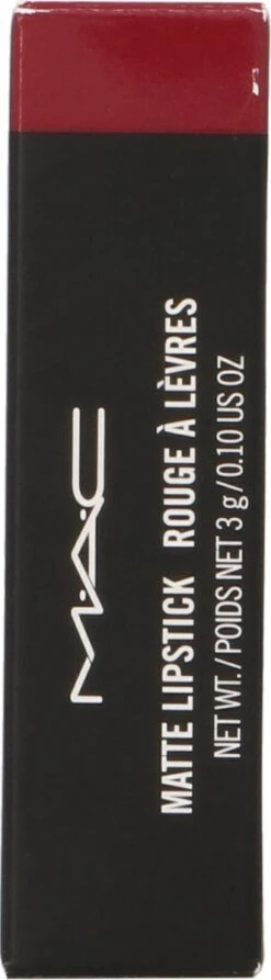MAC Cosmetics Matte Lippenstift - D For Danger -Mode Cosmetica Lipmake-Upwinkel 332x1200