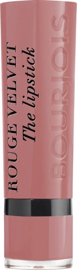 Bourjois Rouge Velvet Lippenstift - 002 Flaming'rose -Mode Cosmetica Lipmake-Upwinkel 343x1200 3