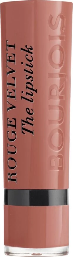 Bourjois Rouge Velvet The Lipstick Lippenstift - 15 Peach Tatin -Mode Cosmetica Lipmake-Upwinkel 343x1200 6