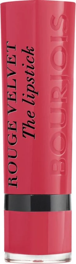 Bourjois Rouge Velvet Lippenstift - 004 Hip Hip Pink -Mode Cosmetica Lipmake-Upwinkel 345x1200 1