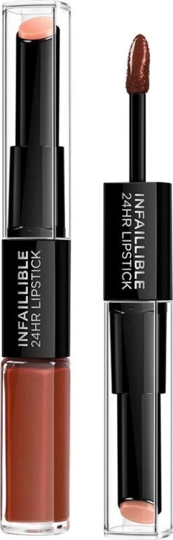 L’Oréal Paris Infallible Lippenstift - 117 Perpetual Brown - 24h Langhoudend -Mode Cosmetica Lipmake-Upwinkel 385x1200 2