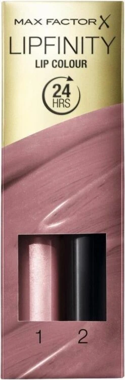 Max Factor Lipfinity Lip Colour Lipstick - 001 Pearly Nude (mondkapje-proof) -Mode Cosmetica Lipmake-Upwinkel 397x1200 1