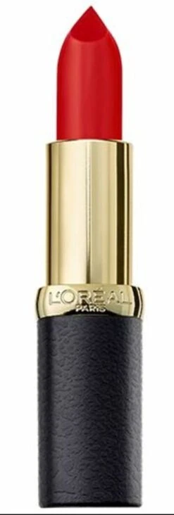L'Oréal Paris Color Riche Matte Lippenstift - 344 Retro Red -Mode Cosmetica Lipmake-Upwinkel 405x1200 1