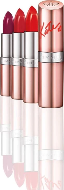 Rimmel London Lasting Finish BY KATE 15th Anniversary - 52 Idol Red - Lipstick -Mode Cosmetica Lipmake-Upwinkel 408x1200 1