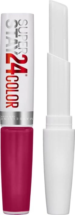 Maybelline SuperStay 24H Smile Brighters Lippenstift - 860 Crisp Magenta - Roze - Langhoudend -Mode Cosmetica Lipmake-Upwinkel 422x1200 1