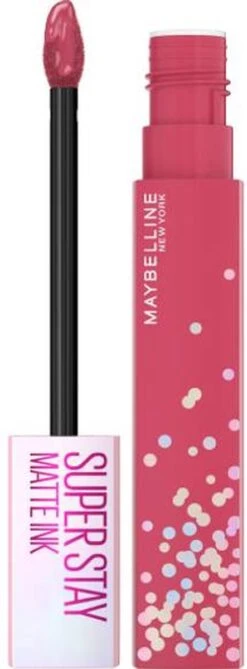 Maybelline SuperStay Matte Ink Lipstick Birthday Collection Lippenstift - 395 Birthday Bestie 5 Ml -Mode Cosmetica Lipmake-Upwinkel 443x1200 1