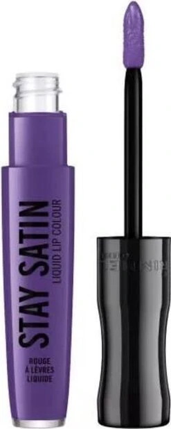 Rimmel London Stay Satin Liquid Lip Colour Lippenstift - 850 Atomic -Mode Cosmetica Lipmake-Upwinkel 480x1200 6